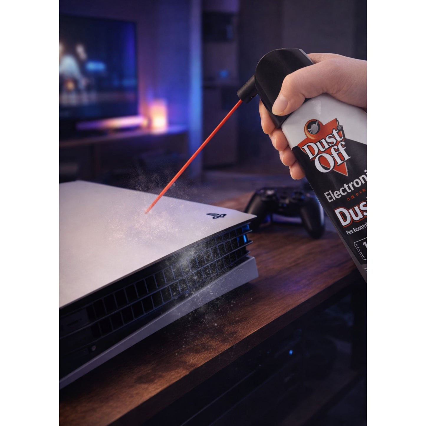 Dust-Off – Electronics Compressed Gas Duster (10 oz)