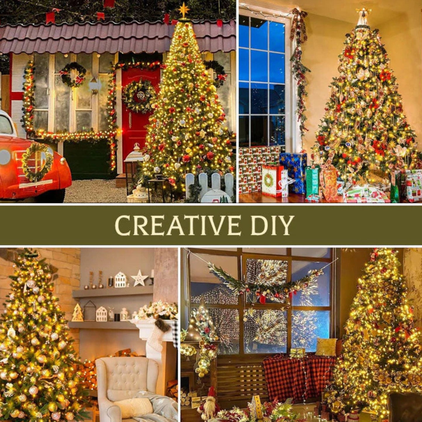 ✨ Easter Tree Decoration Light String