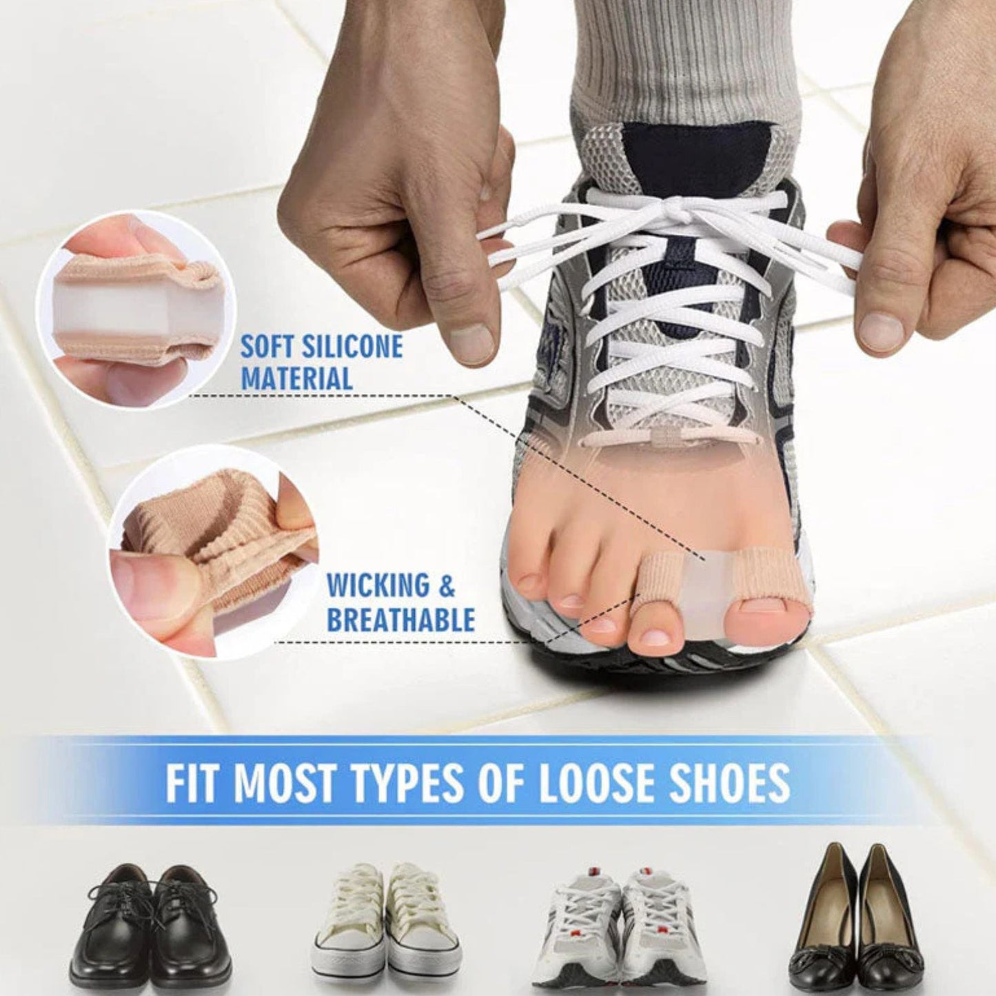 𦶠Bunion Relief Toe Separator