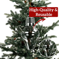 🎄 Christmas Bulb Gift Jar