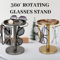 👓 360° Rotating Glasses Stand