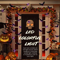 🦇 LED Bat Wall Sticker