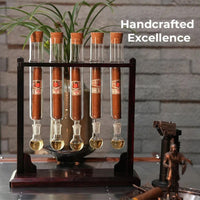 🥃 Cigar Test Tube Humidor Rack