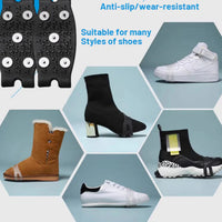 ❄️ Nail Elastic Shoe Cover – Your Winter Anti-Slip Safety Essential! ❄️