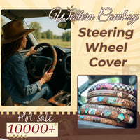 🤠 Western Steering Wheel Cover