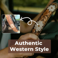 🤠 Western Steering Wheel Cover