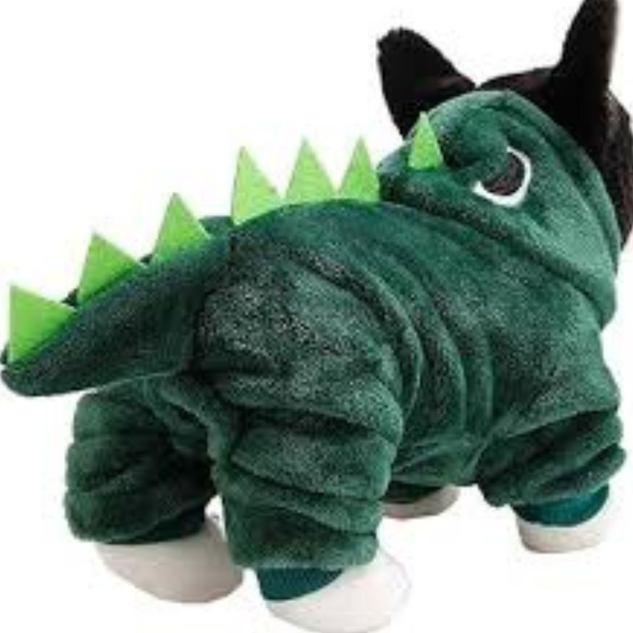 ❄️Winter Hot Sales – 49% OFF❄️ 🦖 Warm Plush Pet Dinosaur Hoodie Jumpsuit