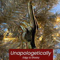 🎄 Easter Middle Finger Decoration – Bold, Funny & Unapologetically Festive! 🎄