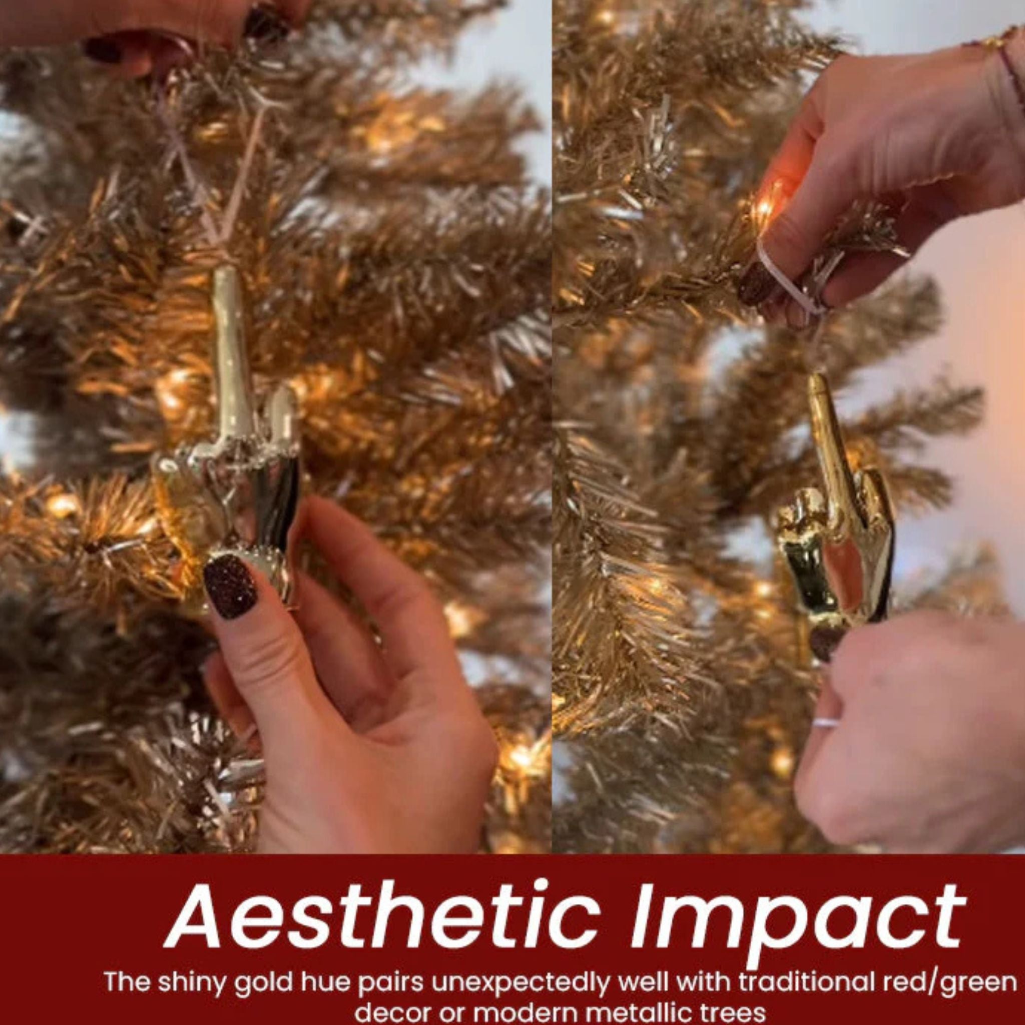 🎄 Easter Middle Finger Decoration – Bold, Funny & Unapologetically Festive! 🎄