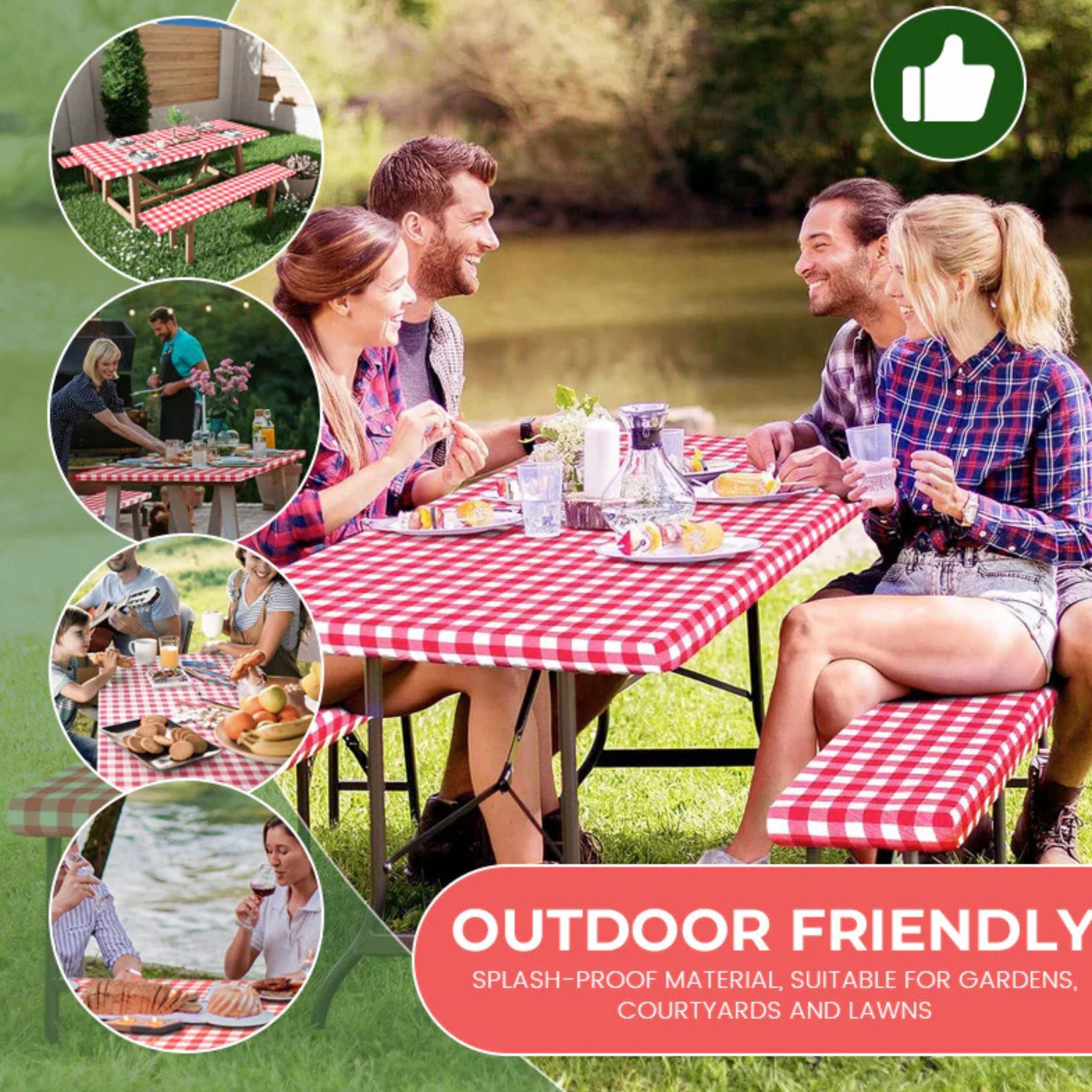 🧺 Picnic Table Cloth Kit
