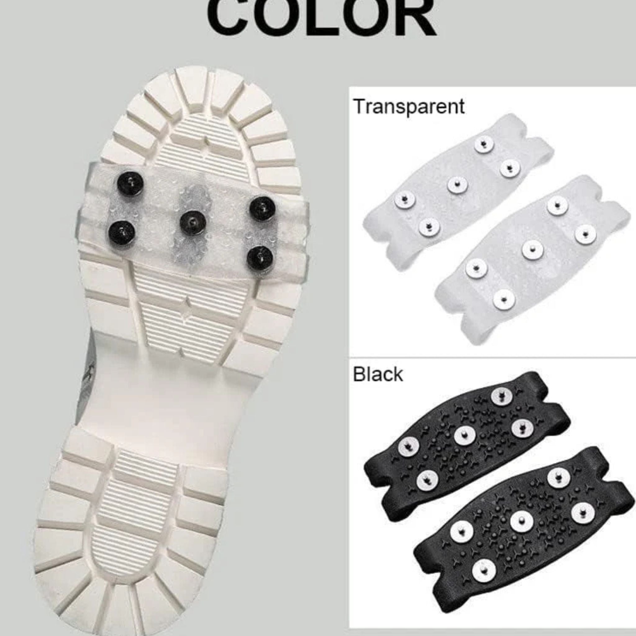 ❄️ Nail Elastic Shoe Cover – Your Winter Anti-Slip Safety Essential! ❄️