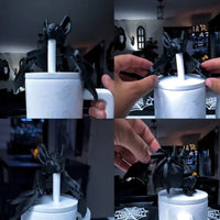 🦇 Bat Straw Topper