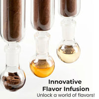 🥃 Cigar Test Tube Humidor Rack