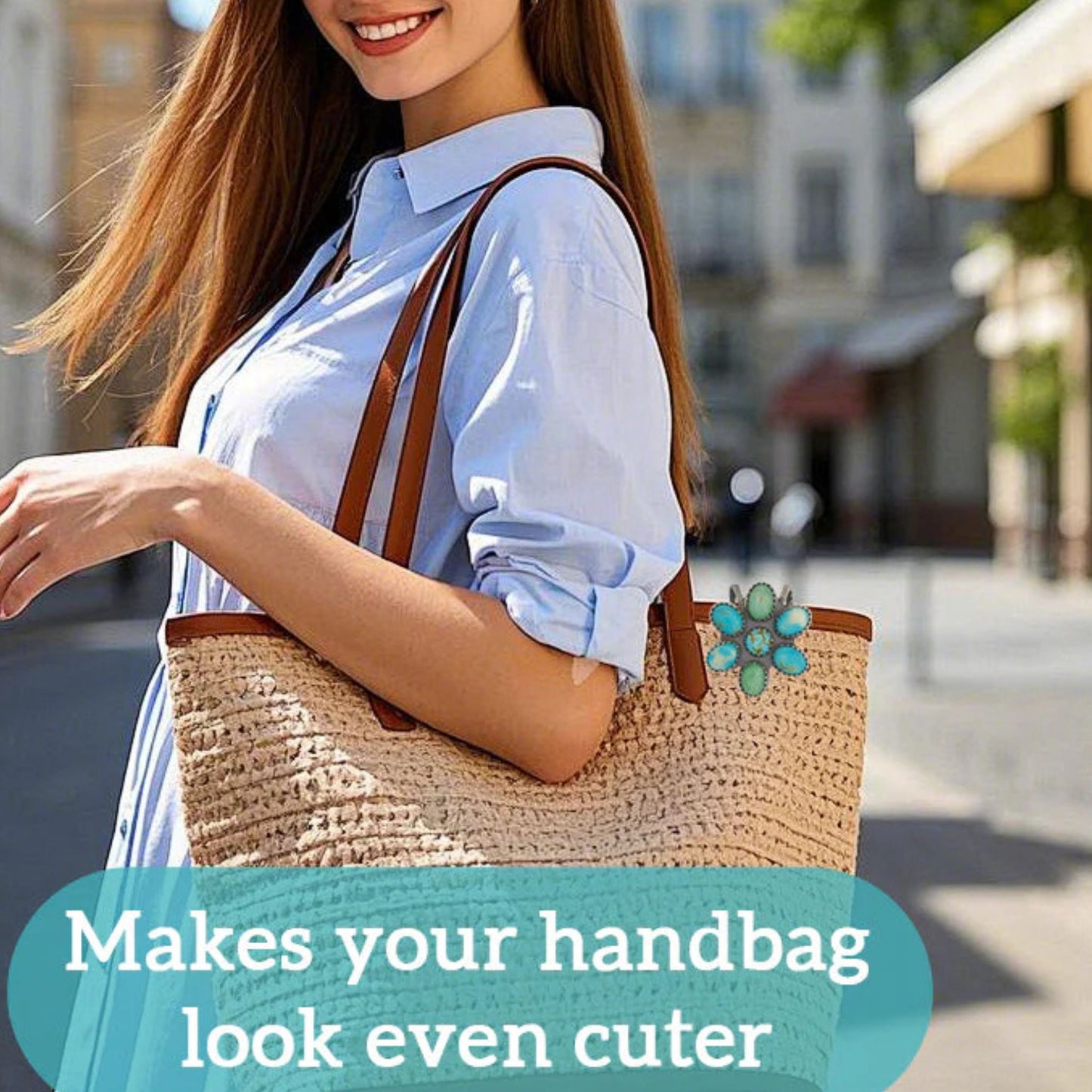 🌼 Western Blossom Key Clip