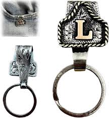 Western Initial Key Clip