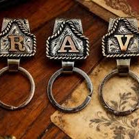 Western Initial Key Clip