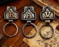 Western Initial Key Clip