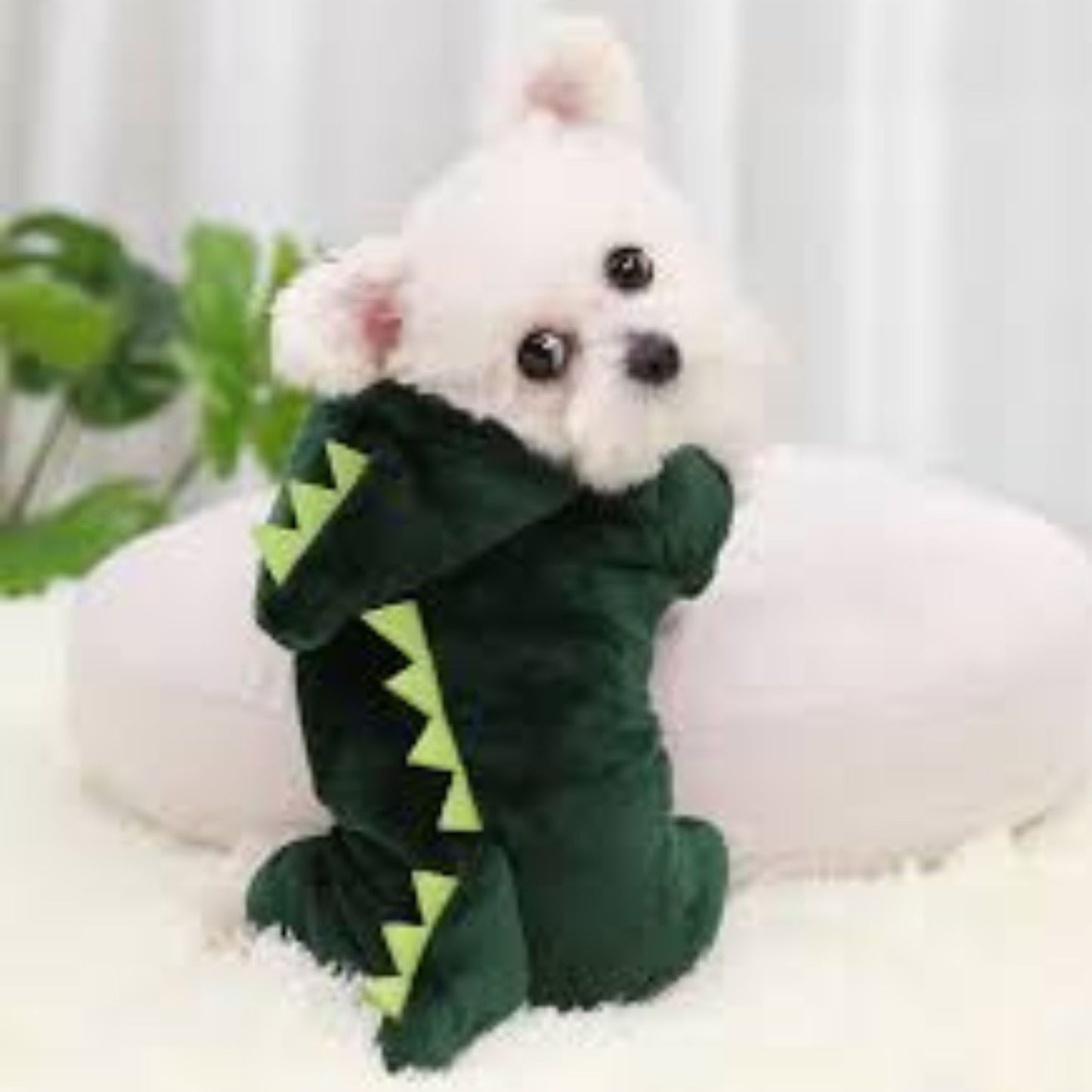 ❄️Winter Hot Sales – 49% OFF❄️ 🦖 Warm Plush Pet Dinosaur Hoodie Jumpsuit