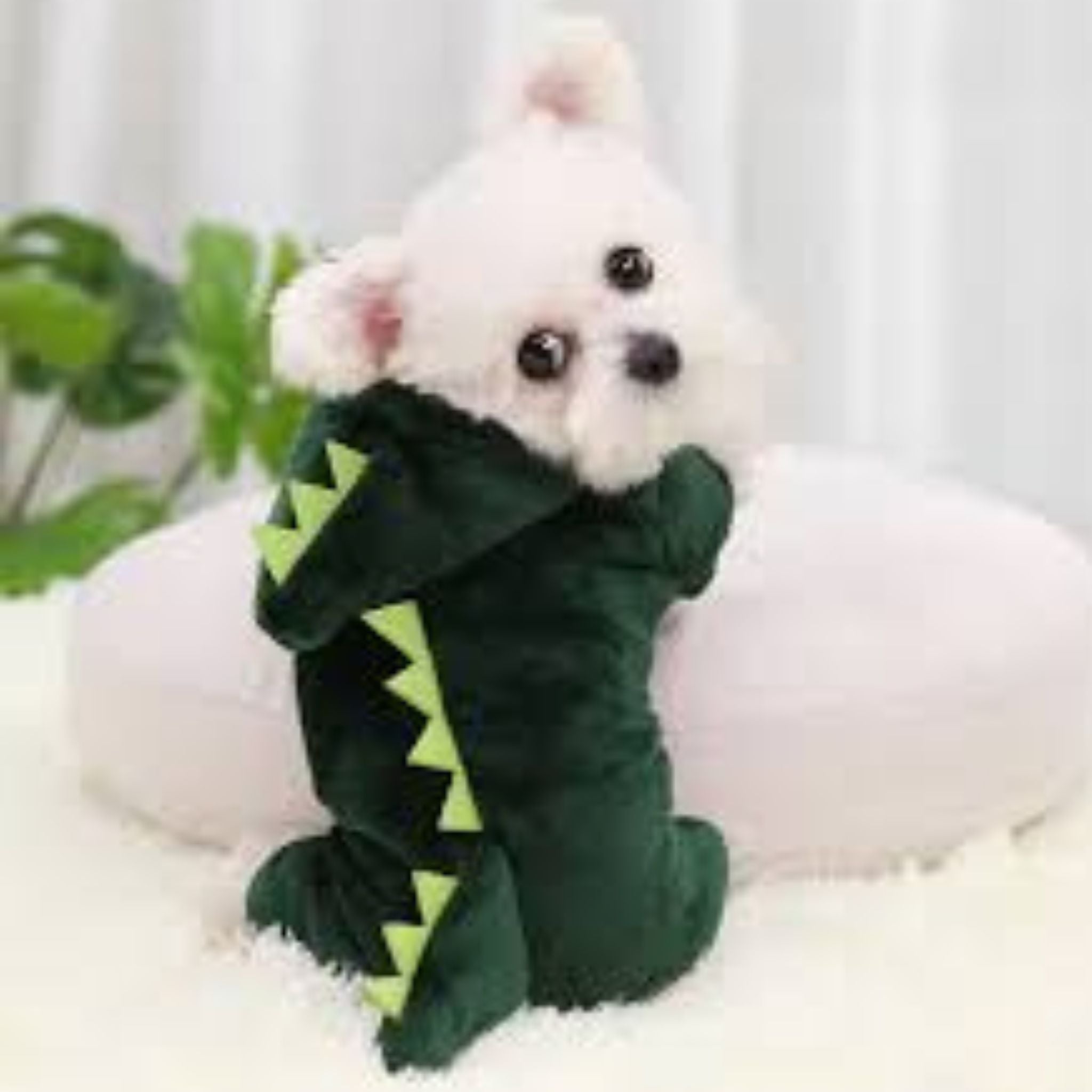 ❄️Winter Hot Sales – 49% OFF❄️ 🦖 Warm Plush Pet Dinosaur Hoodie Jumpsuit