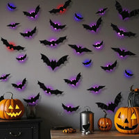 🦇 LED Bat Wall Sticker